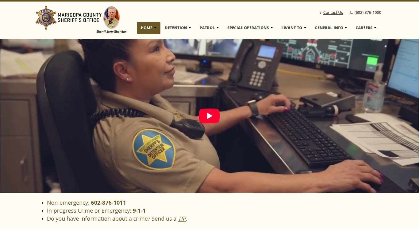 Maricopa County Sheriff Inmate Search